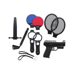 sports pack pour PlayStation ps3 move 11 accessoires pistolet gun