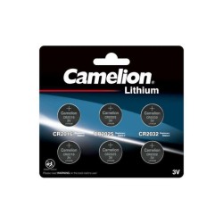Pack Mix de 6 piles Camelion Lithium CR2016, CR2025, CR2032