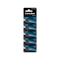 Pack de 5 piles Camelion Lithium CR1620 3V