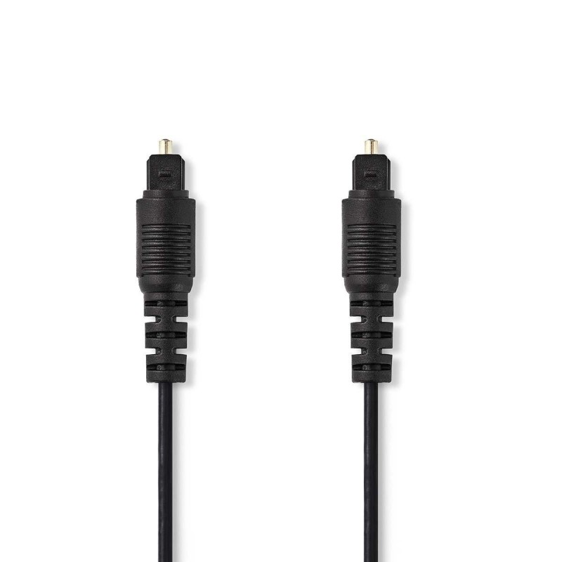 Câble Audio Optique - TosLink Mâle - TosLink Mâle - 5,0 m - Noir