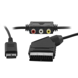 Câble péritel RVB PS1, PS2, PS3 avec sortie audio et vidéo