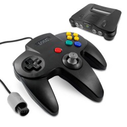 Manette pour Nintendo 64 - Noir