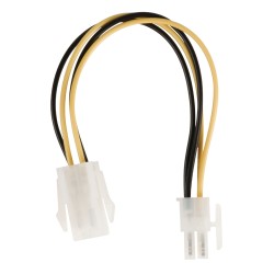 Câble d'alimentation interne P4 Mâle - P4 Femelle 0.15 m