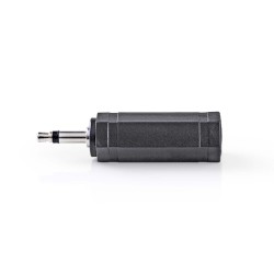 10x Adaptateur mono audio 3.5 mm Mâle - 6.35 mm Femelle