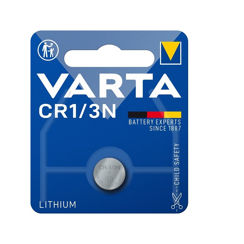 Varta - Pile LITHIUM 3.0V-170mAh CR1/3N