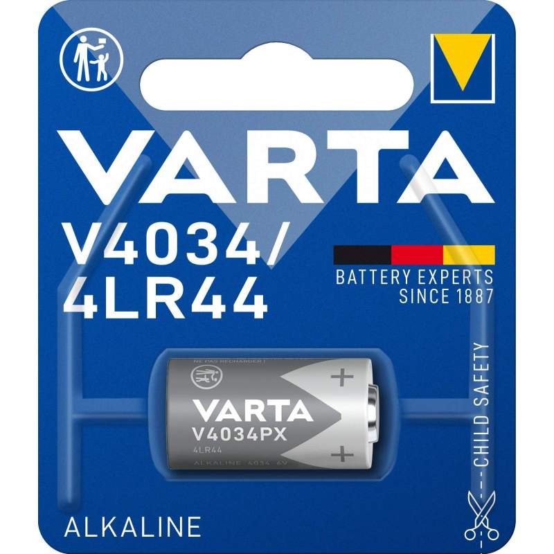 Varta Pile 4LR44 / V4034PX / A544  Alcaline 6V