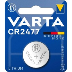 Varta Pile CR2477 Varta Bouton Lithium 3V