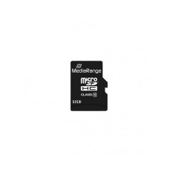 MediaRange MicroSD/SDHC Card 32GB SD CL.10 inkl. Adapter MR959