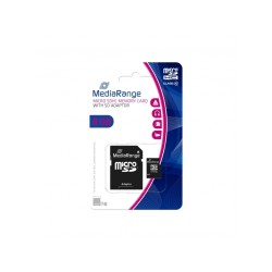 MediaRange MicroSD Card 8GB CL.10 inkl. Adapter MR957