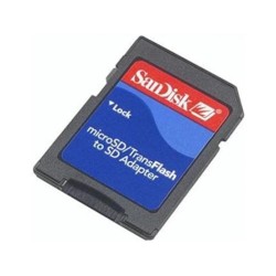Adaptateur carte SD SANDISK pour MicroSD/TransFlash