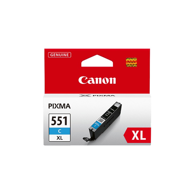Canon CLI-551C XL cartouche d'encre haute capacité (d'origine) - cyan