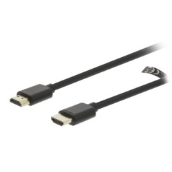 Câble HDMI avec Ethernet haute vitesse AM -  1.5 m Noir