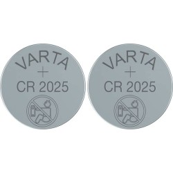 2 Piles bouton CR2025 lithium Varta 157 mAh 3 V 2 pc(s)