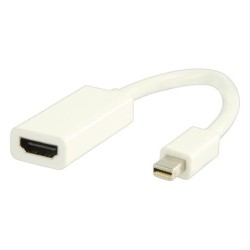 Câble Mini DisplayPort vers HDMI Mini DisplayPort Mâle - HDMI femelle 0.20 m Blanc