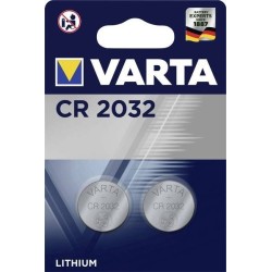 Pile bouton CR 2032 lithium Varta 220 mAh 3 V 2 pc(s)