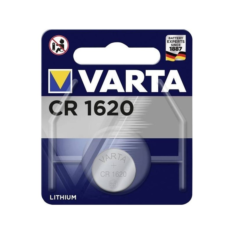 Pile bouton CR1620 lithium Varta 70 mAh 3 V 1 pc(s)