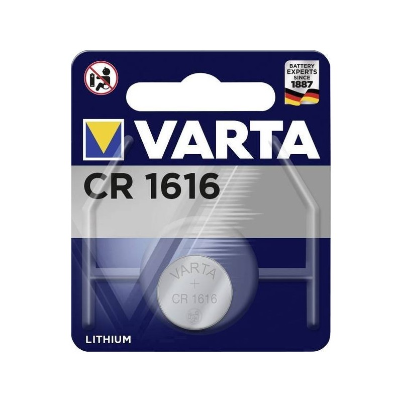 Pile bouton Varta CR1616 lithium